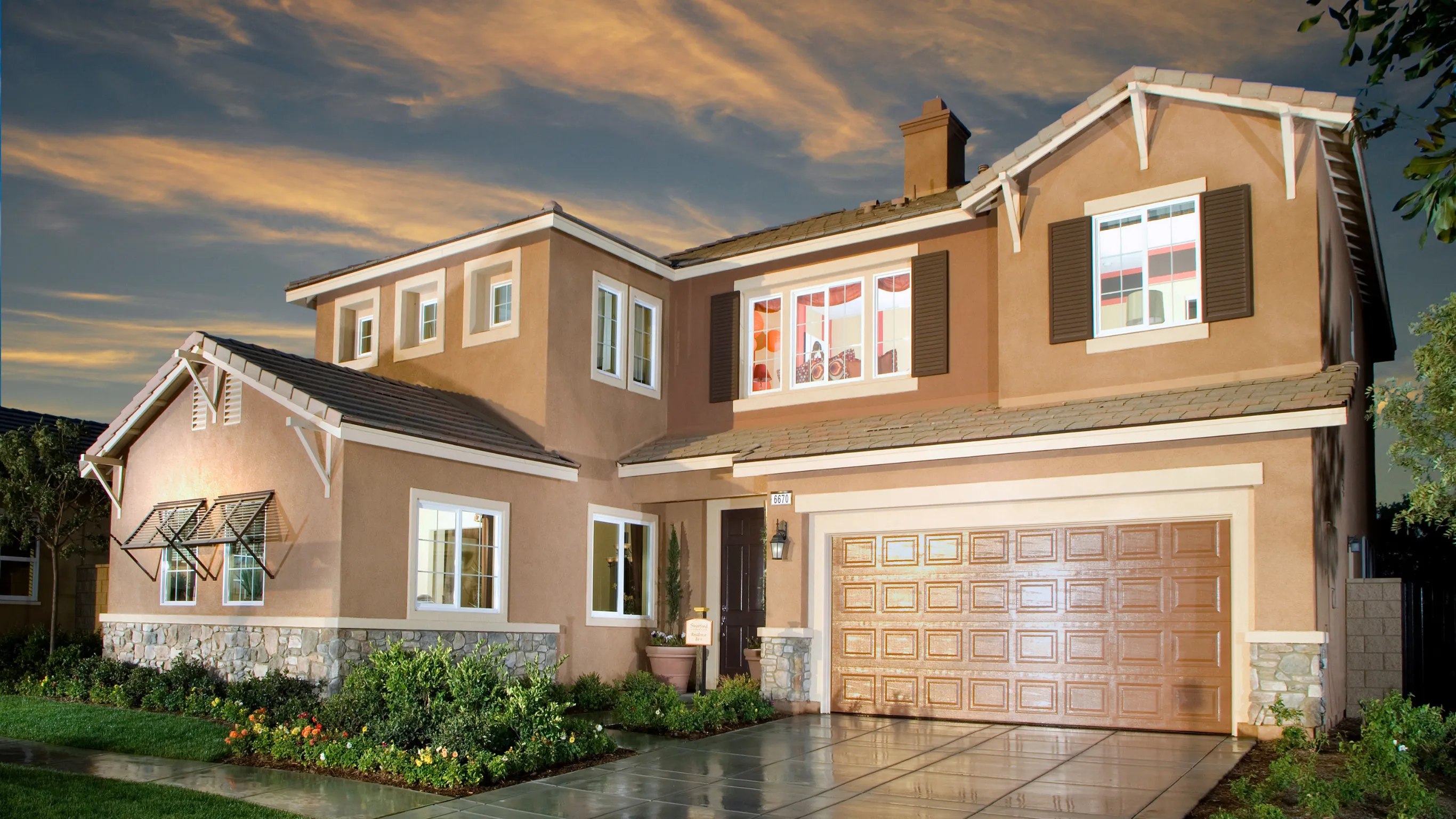 After room addition project in Los Angeles showing an expanded home exterior with added living space, updated architecture, and improved residential design.