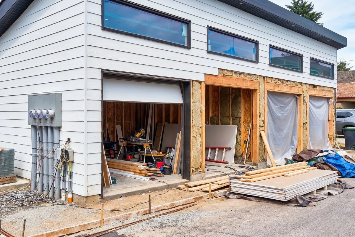 Garage conversion ADU remodeling service in Los Angeles for additional living space