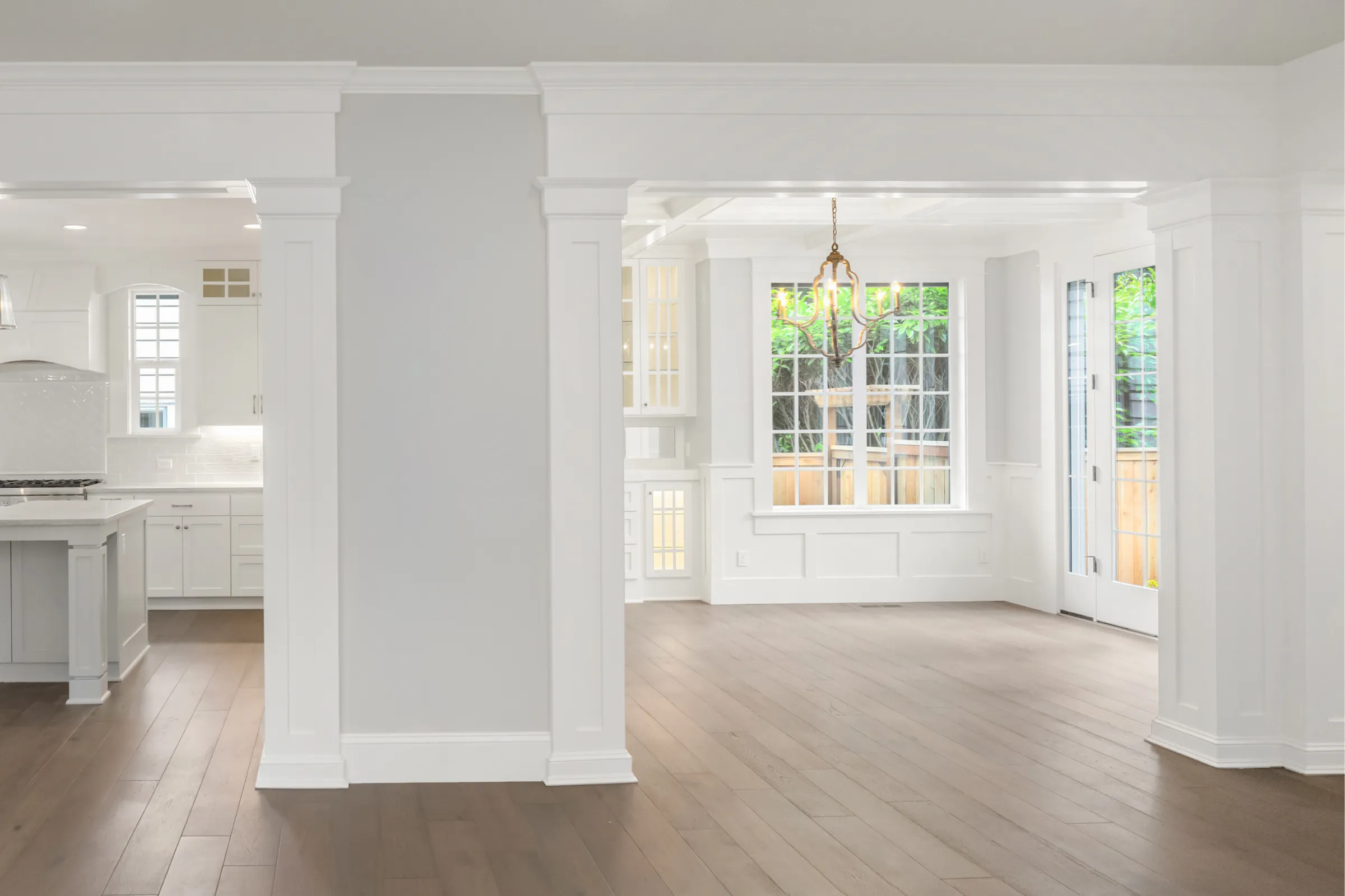 Whole home remodeling in Los Angeles with open living area, updated kitchen, modern finishes, improved lighting, and better interior flow